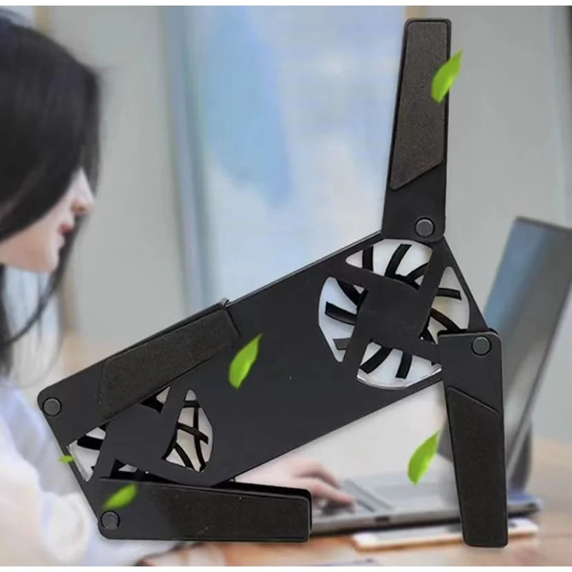 Notebook Base Support With Ventilating Cooler