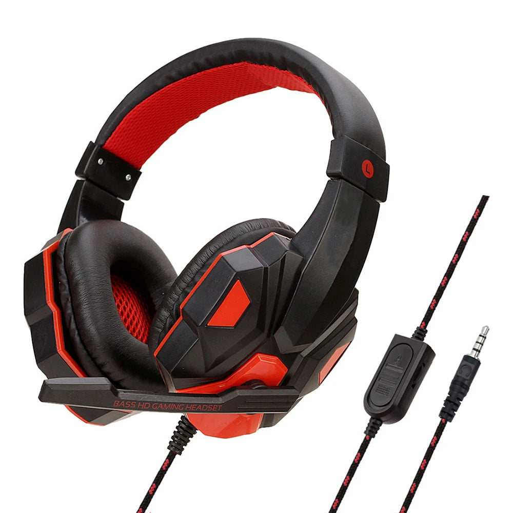 Wired Gaming Headset for PS4/PS5/Xbox/Smartphone/PC