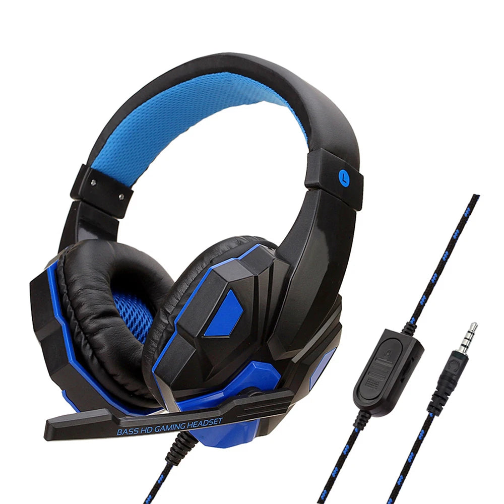 Wired Gaming Headset for PS4/PS5/Xbox/Smartphone/PC