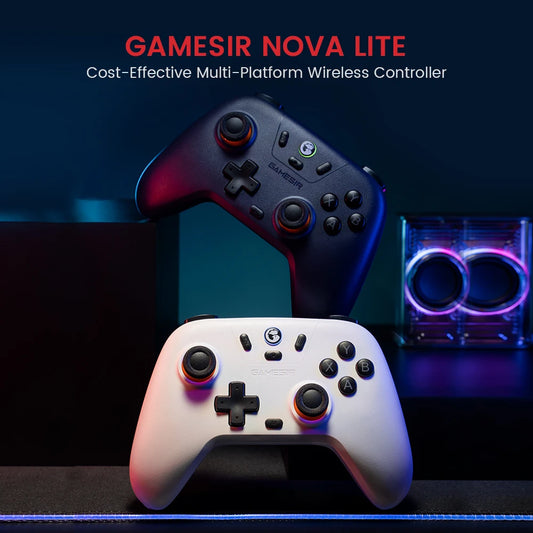 GameSir Nova Lite – Controlador inalámbrico con Bluetooth y dongle, compatible con Switch, Android, iOS, PC y Steam.